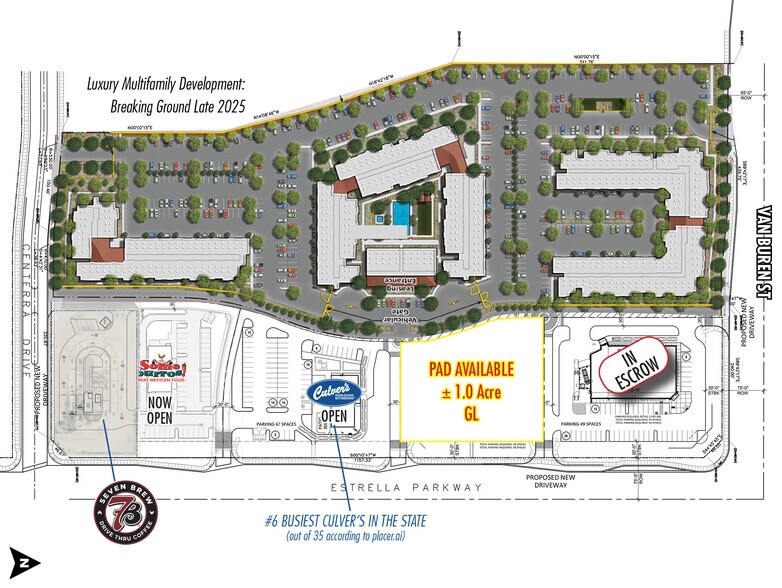 SWC Estrella Pkwy & Van Buren St, Goodyear, AZ à louer - Photo du bâtiment - Image 1 de 4