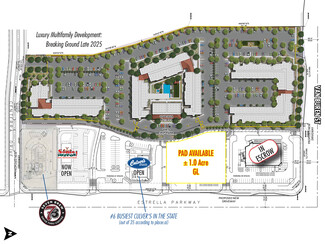 Plus de détails pour SWC Estrella Pkwy & Van Buren St, Goodyear, AZ - Terrain à louer