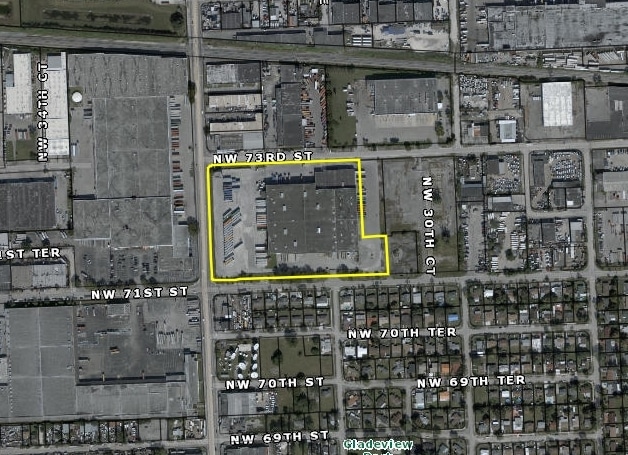 7101 NW 32nd Ave, Miami, FL for lease - Plat Map - Image 3 of 4