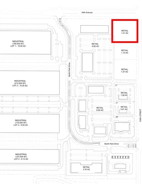 5240 100th Street, Johnston, IA à vendre - Plan de site - Image 2 de 2