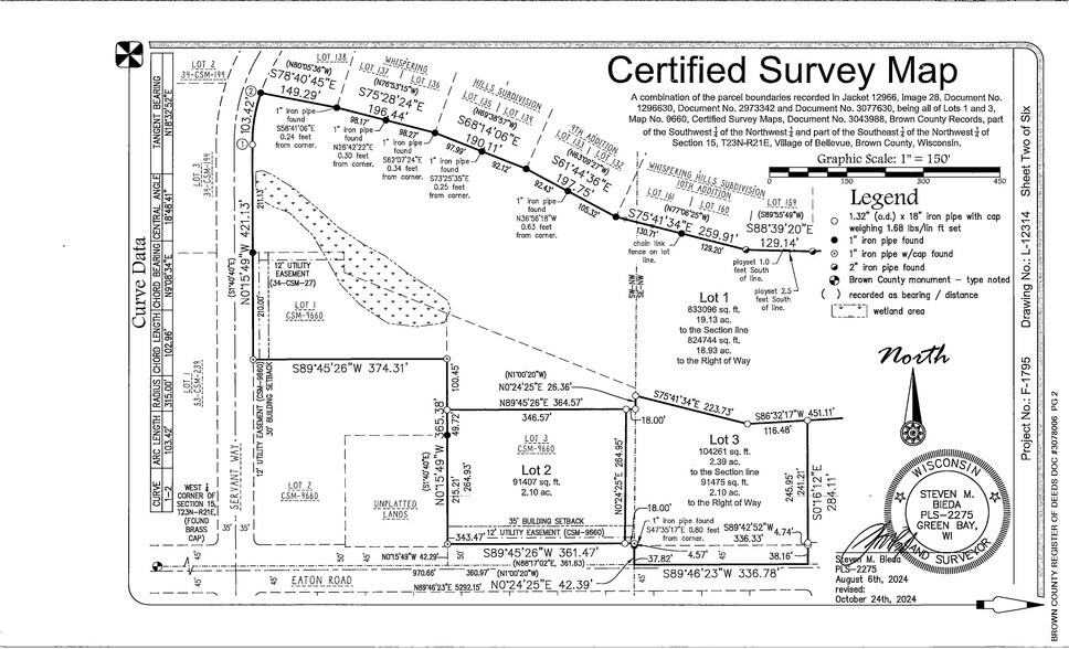 2791 and 2825 Eaton Road, Bellevue, WI à vendre - Autre - Image 2 de 2