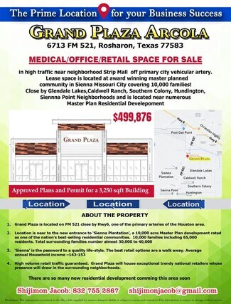 Plus de détails pour 6713 FM 521 Rd, Rosharon, TX - Commerce de détail à vendre