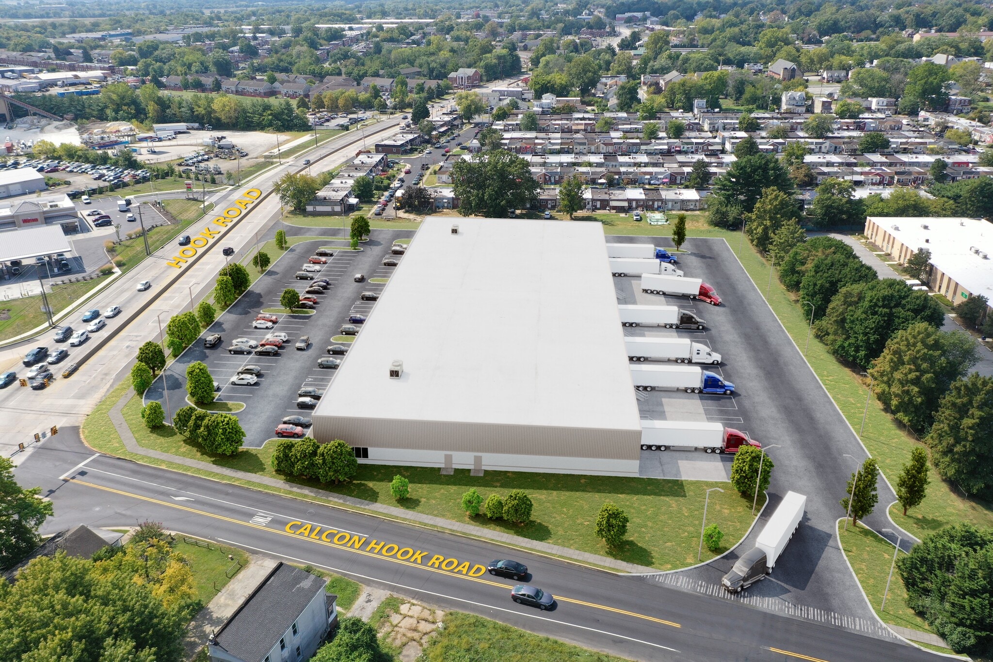 1000 Calcon Hook Rd, Sharon Hill, PA à louer Photo du bâtiment- Image 1 de 7