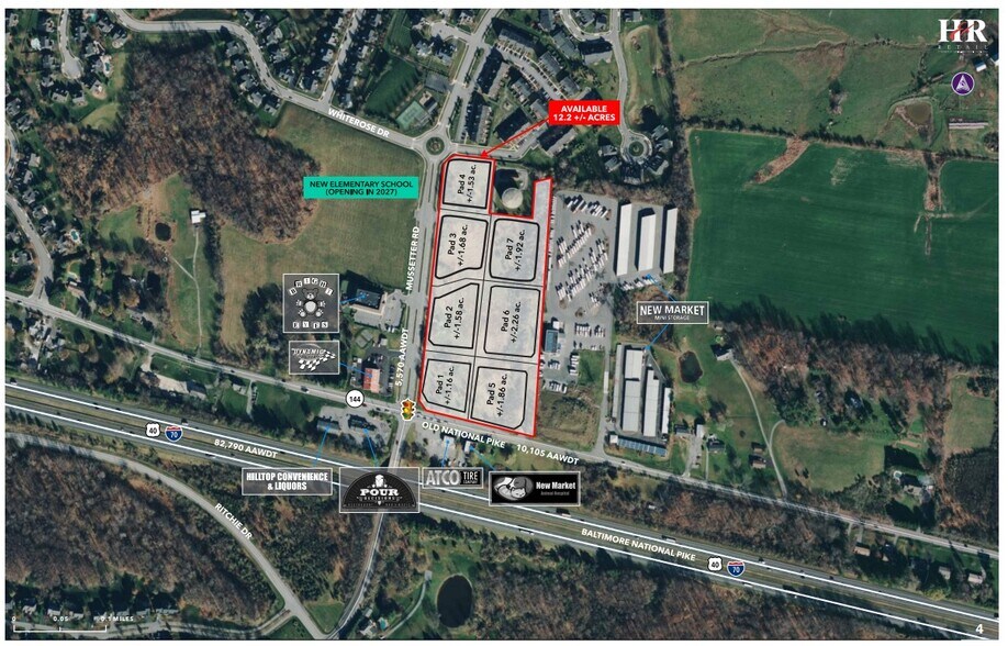 Mussetter Rd, New Market, MD à louer - Plan de site - Image 2 de 2