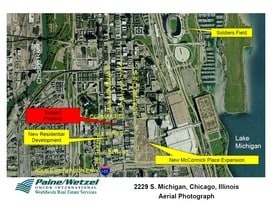 2229 S Michigan Ave, Chicago, IL - AERIAL  map view - Image1