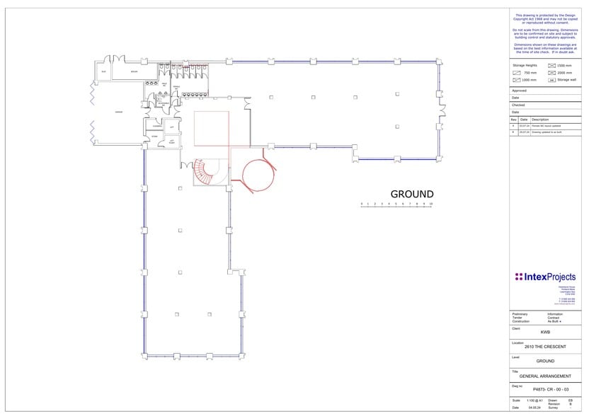 2610 The Crescent, Birmingham for lease - Floor Plan - Image 3 of 11