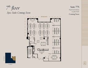 607 14th St NW, Washington, DC à louer Plan d’étage- Image 1 de 1