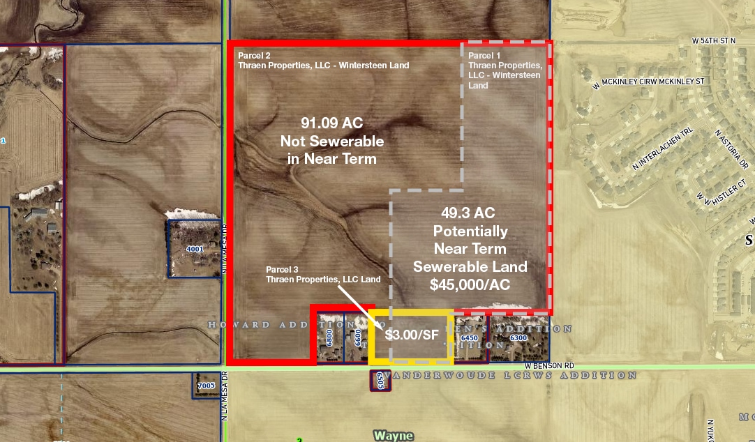 Benson Road & La Mesa, Sioux Falls, SD for sale Building Photo- Image 1 of 4