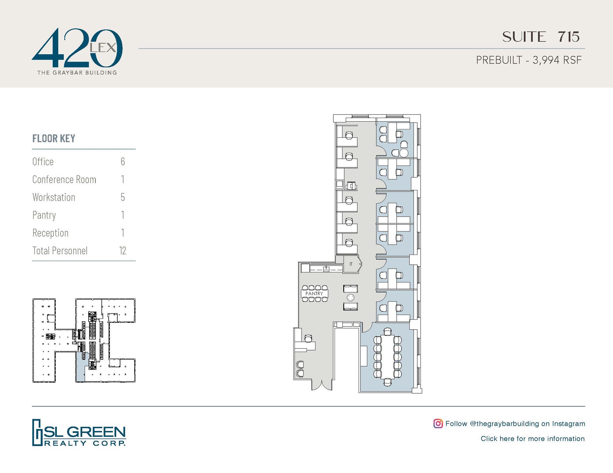 420 Lexington Ave, New York, NY à louer Plan d’étage- Image 1 de 1