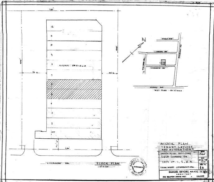 2425 Lucknow Dr, Mississauga, ON for sale - Site Plan - Image 1 of 1