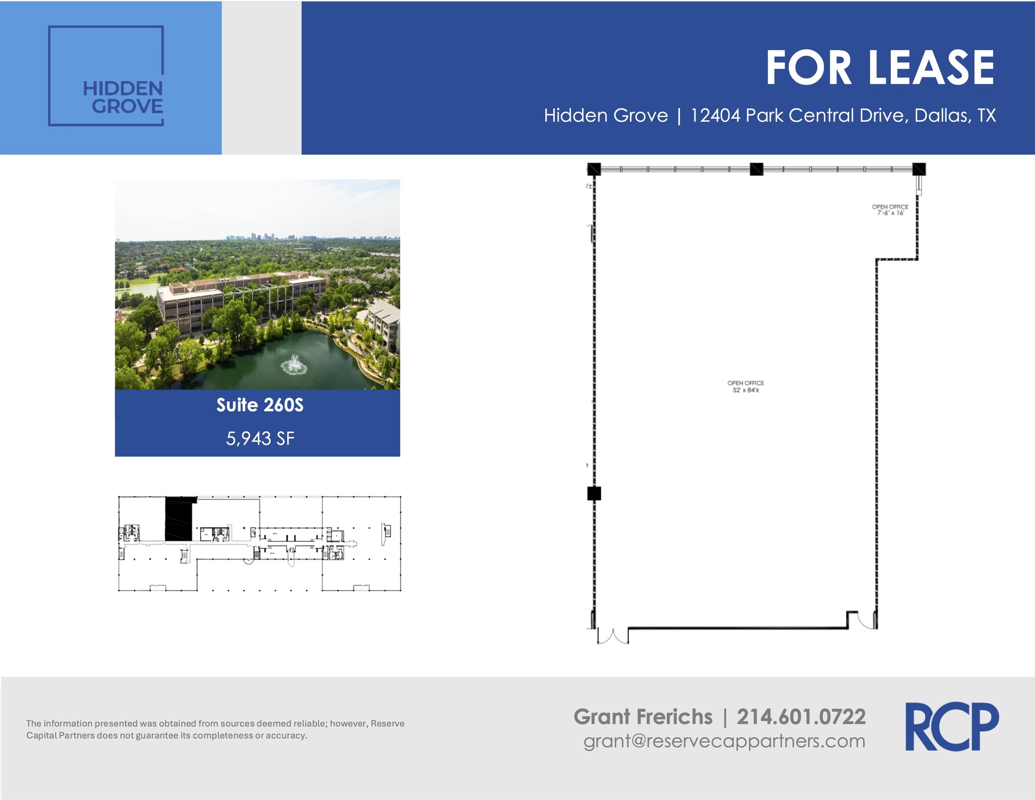 12404 Park Central Dr, Dallas, TX for lease Floor Plan- Image 1 of 1