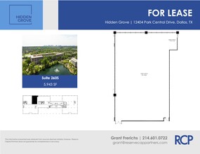 12404 Park Central Dr, Dallas, TX for lease Floor Plan- Image 1 of 1