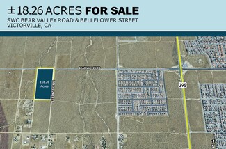 Plus de détails pour SWC Bear Valley Road and Bellflower Street, Victorville, CA - Terrain à vendre