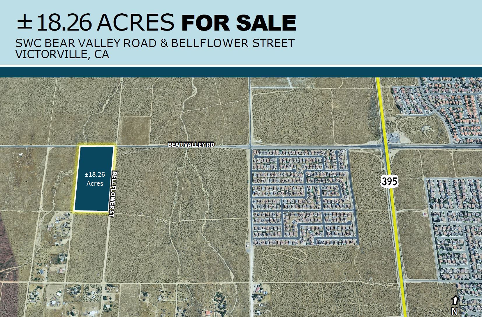 SWC Bear Valley Road and Bellflower Street, Victorville, CA à vendre Photo du bâtiment- Image 1 de 2
