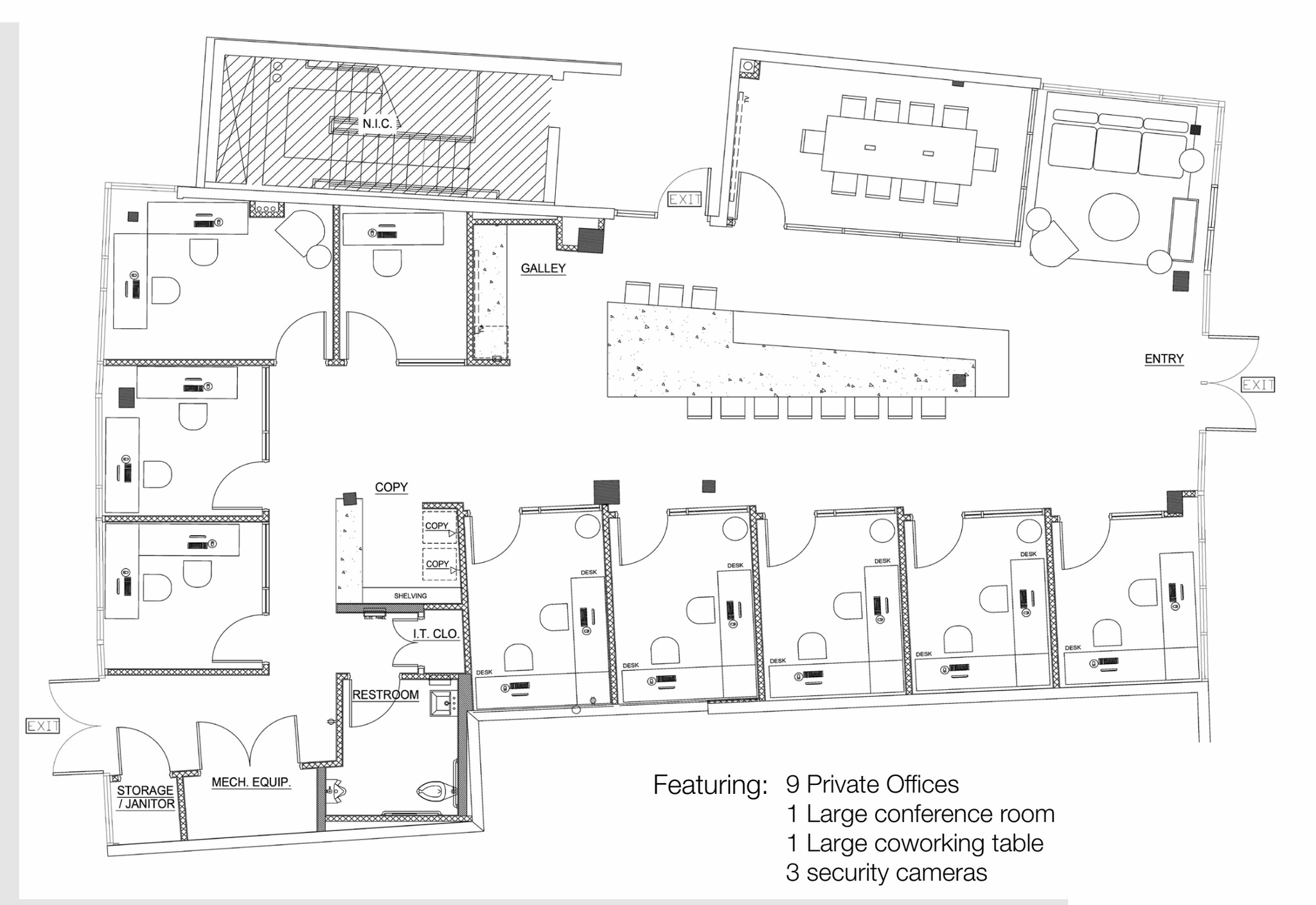 100 E MacArthur Blvd, Santa Ana, CA à louer Plan d’étage- Image 1 de 1