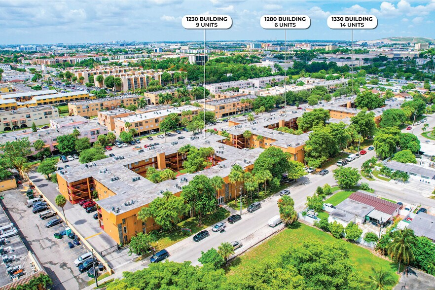 1230-1330 W 54th St, Hialeah, FL à vendre - Photo principale - Image 1 de 11