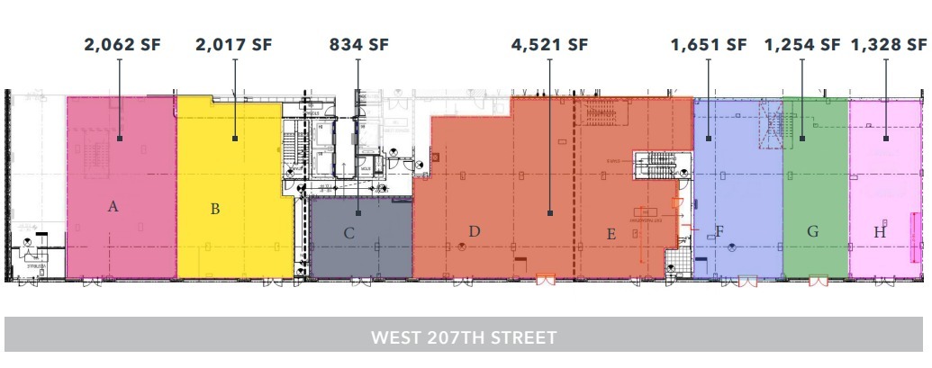 407 W 207th St, New York, NY for lease Floor Plan- Image 1 of 1