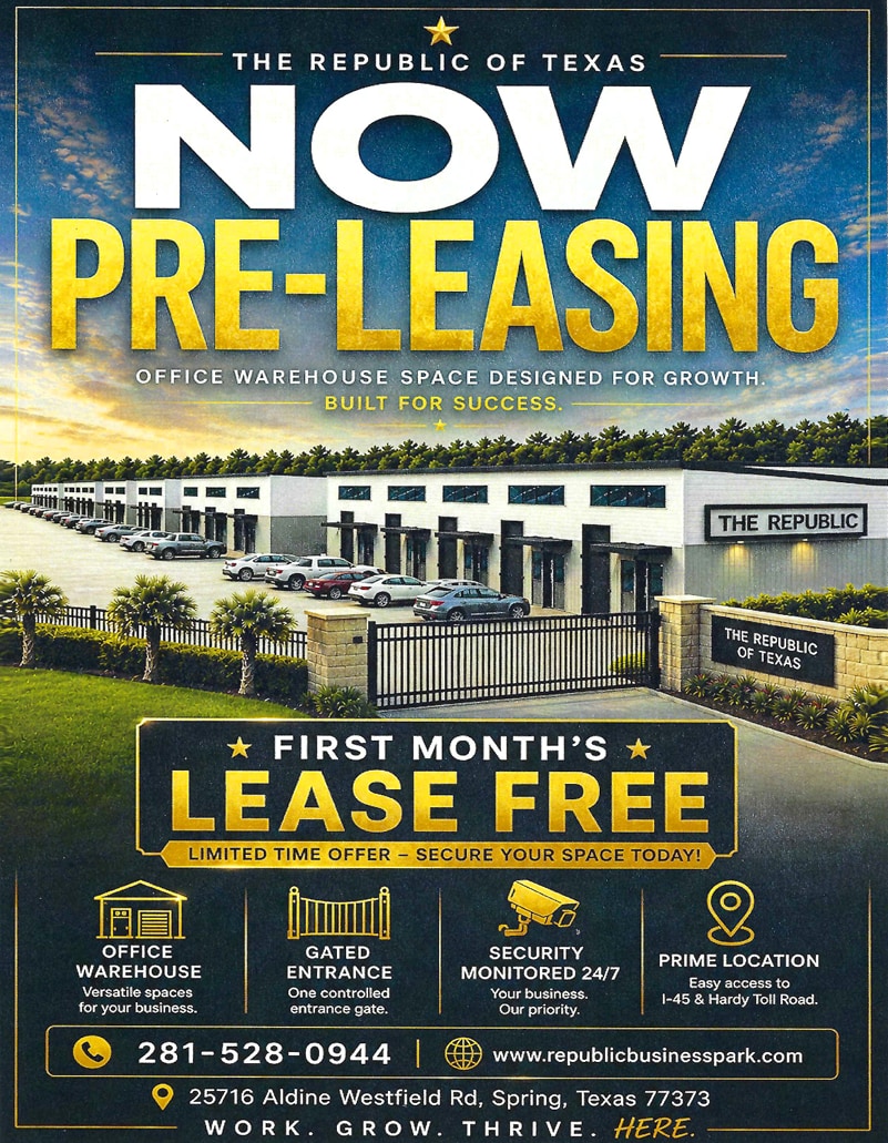 25716 Aldine Westfield Rd, Spring, TX for lease Primary Photo- Image 1 of 2