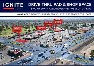 Plus de détails pour 10751-10785 Grand Ave, Sun City, AZ - Commerce de détail à louer