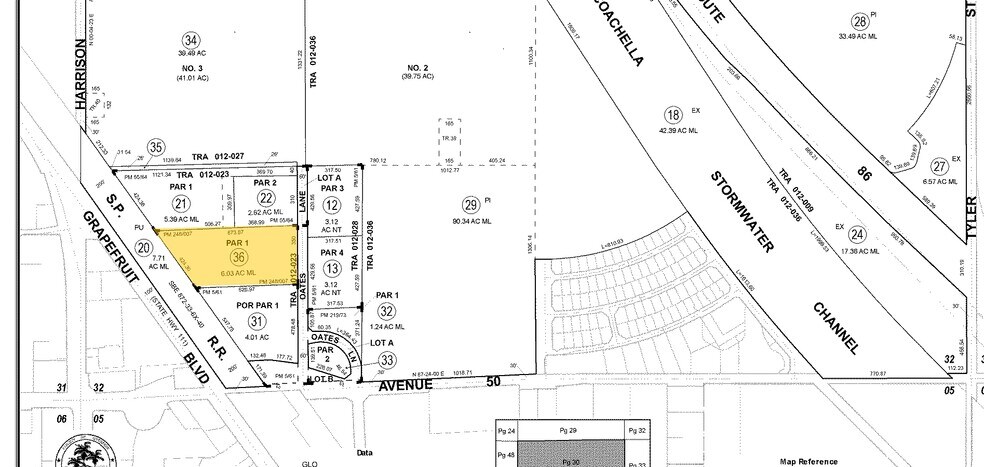49751 Oates Ln, Coachella, CA à vendre - Plan cadastral - Image 2 de 38