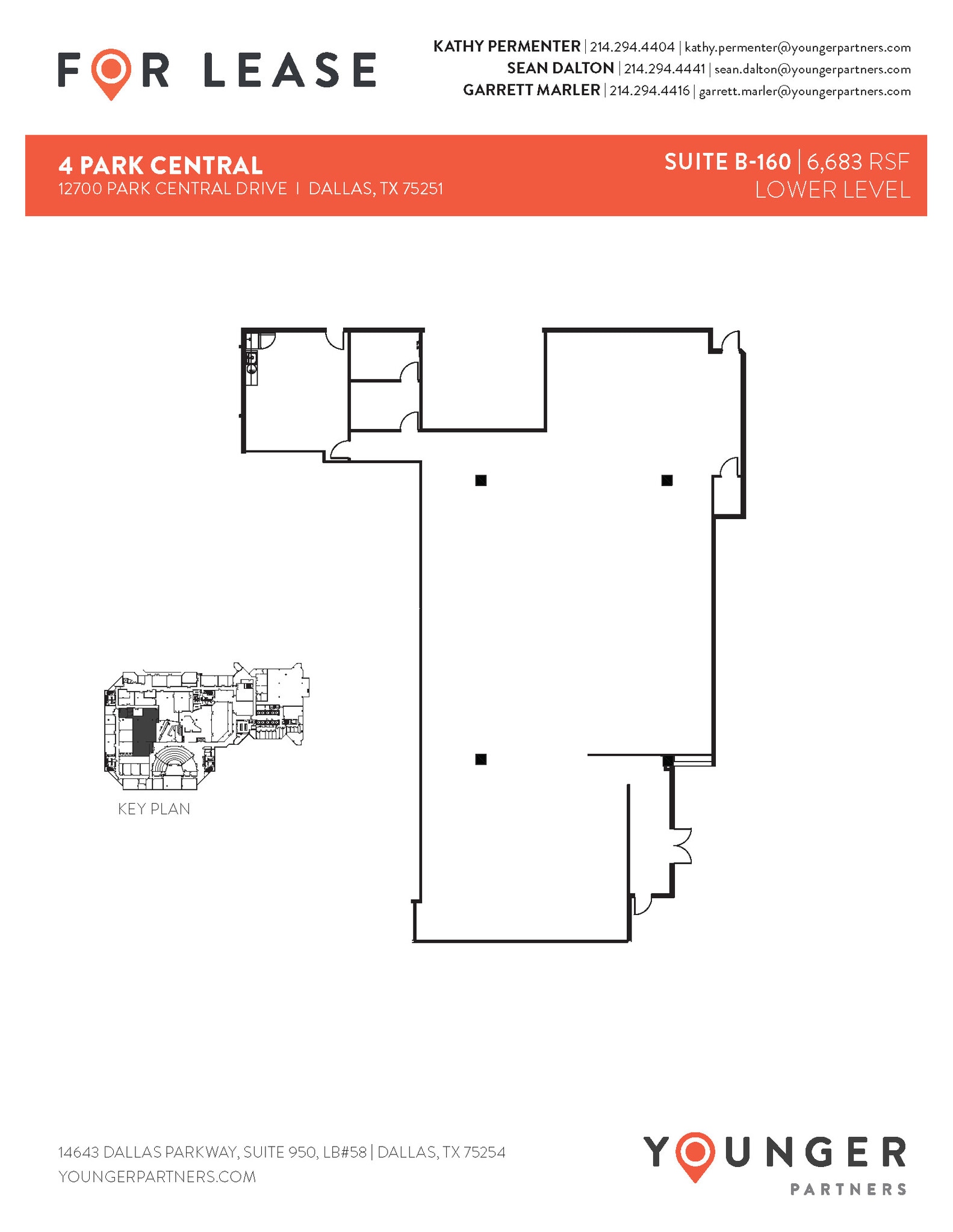 12712 Park Central Dr, Dallas, TX à louer Plan d’étage- Image 1 de 1