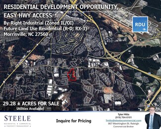 Plus de détails pour 2908 Page Rd, Morrisville, NC - Terrain à vendre