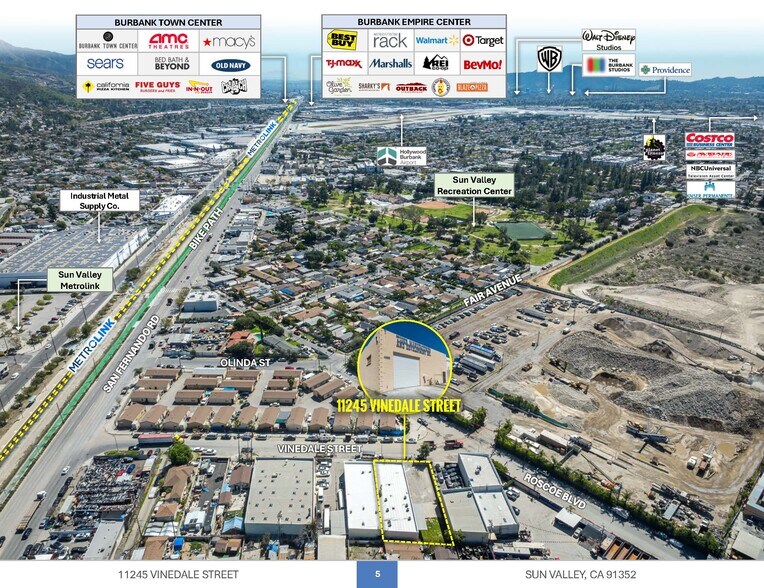 11245 Vinedale St, Sun Valley, CA à vendre - Photo du bâtiment - Image 3 de 15