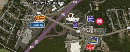 1801 Bush River Rd, Columbia, SC - Aerial  map view