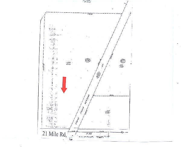 24545 21 Mile Rd, Macomb Township, MI à vendre - Plan cadastral - Image 2 de 2