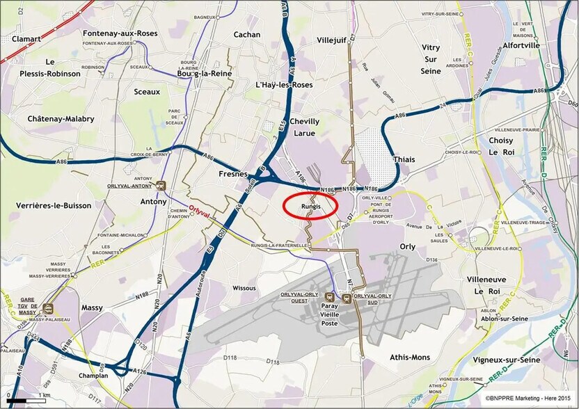 Flex in Rungis for lease - Floor Plan - Image 2 of 2