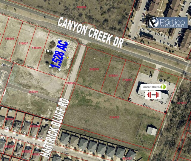 707 Canyon Creek Dr, Temple, TX à vendre - Aérien - Image 2 de 2