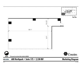 1200 Abernathy Rd NE, Atlanta, GA à louer Plan de site- Image 1 de 2