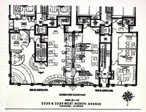 2239 W North Ave, Chicago, IL for lease Floor Plan- Image 1 of 1