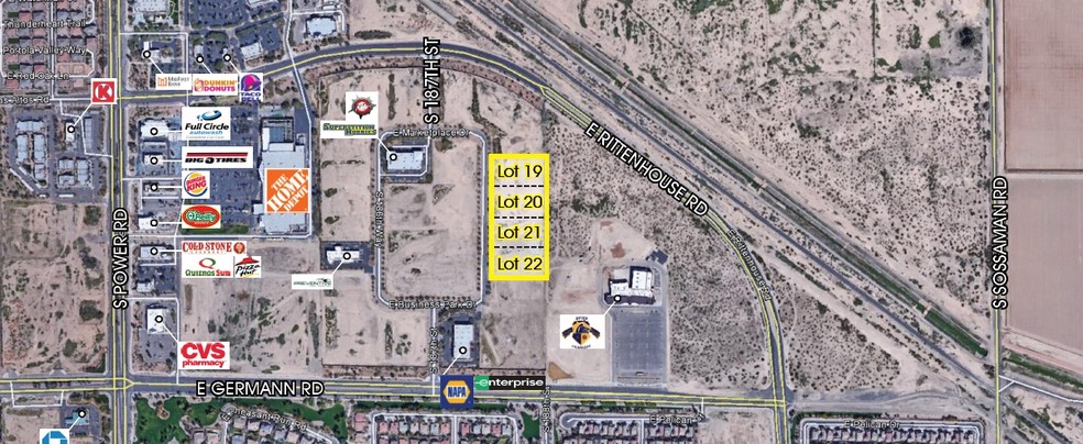 E Germann Rd, Queen Creek, AZ for sale - Building Photo - Image 1 of 1