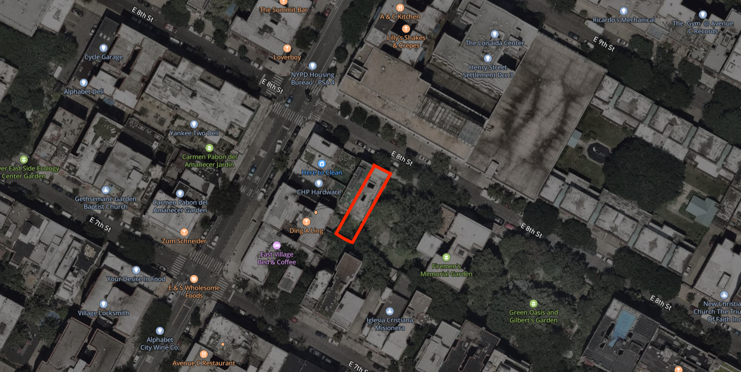 356 E 8th St, New York, NY for sale Aerial- Image 1 of 1