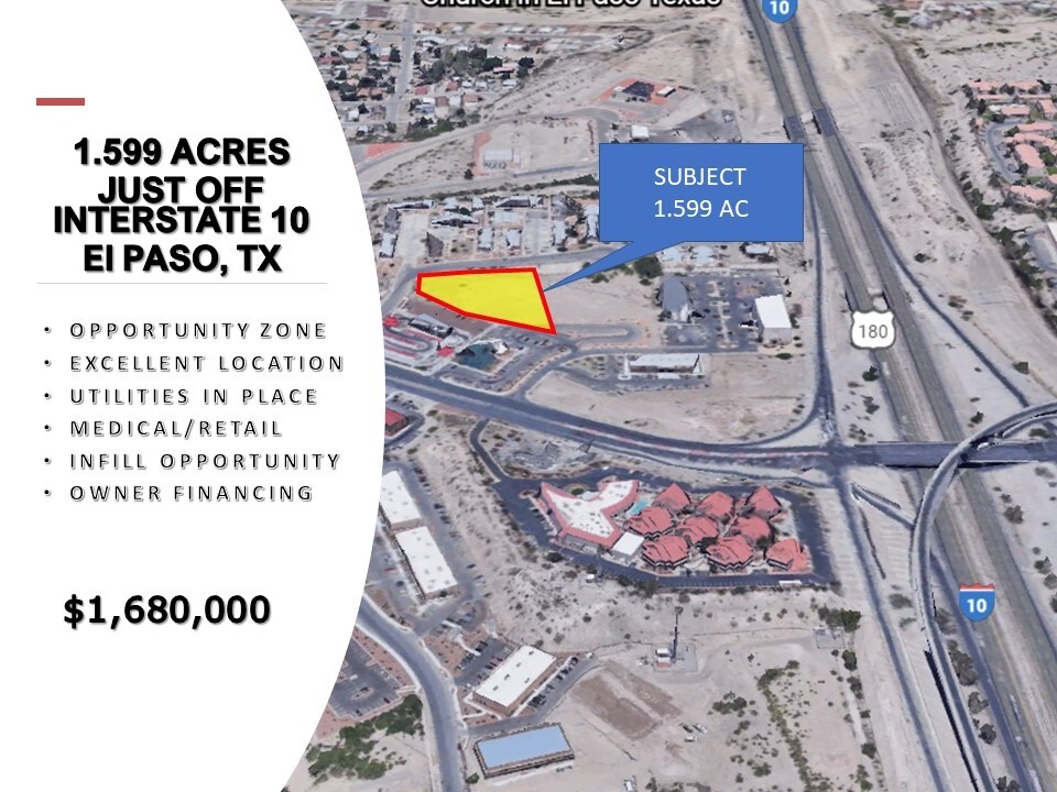 957 Sunland Park, El Paso, TX for sale Aerial- Image 1 of 1