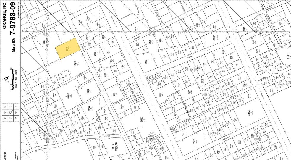 308 W Rosemary St, Chapel Hill, NC à vendre - Plan cadastral - Image 2 de 45