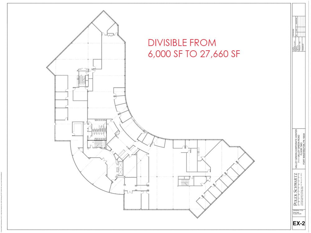 7111 Valley Green Rd, Fort Washington, PA à louer Plan d’étage- Image 1 de 1