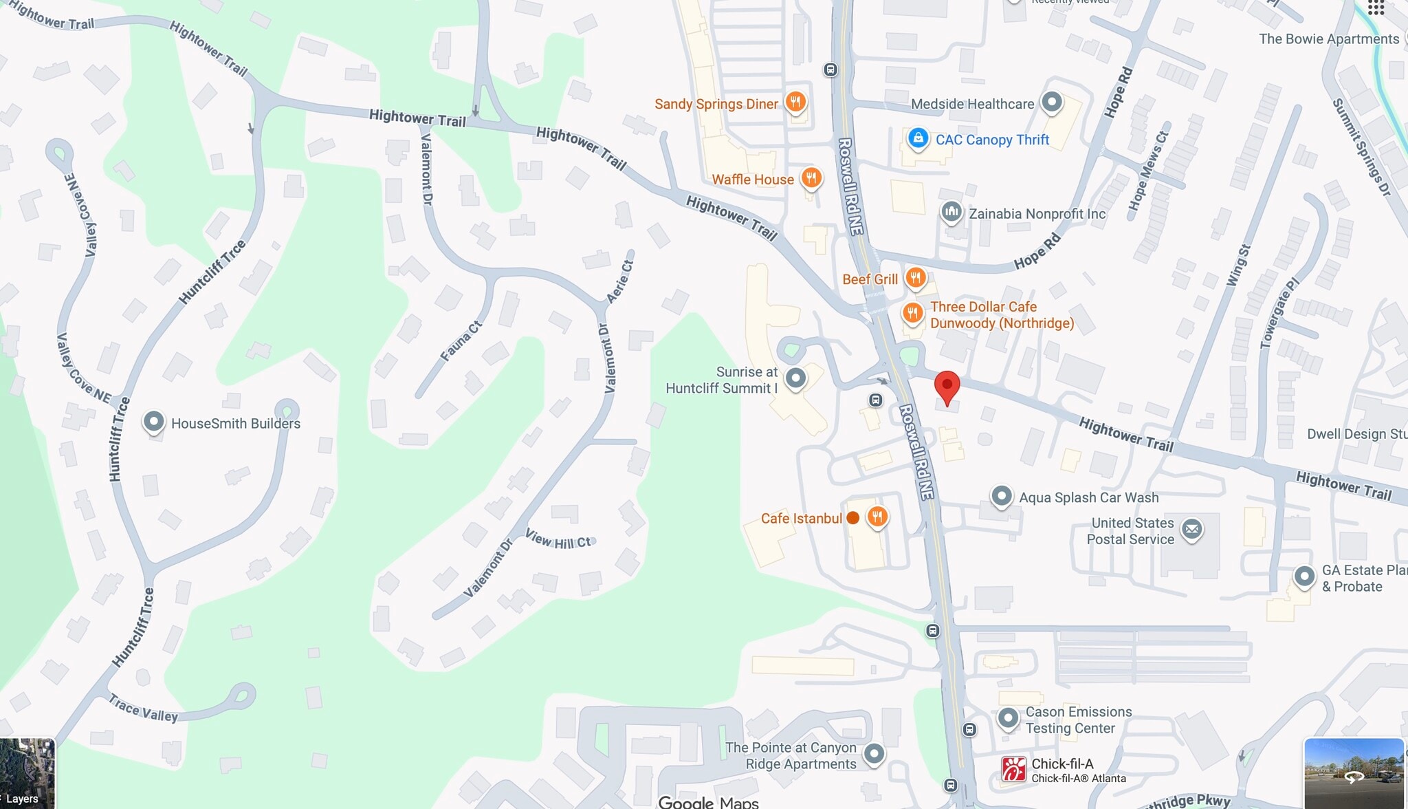 8549 Roswell Rd, Sandy Springs, GA for lease Primary Photo- Image 1 of 2