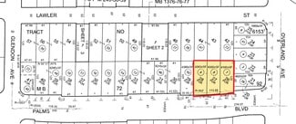 Plus de détails pour 10713 Palms Blvd, Los Angeles, CA - Terrain à vendre