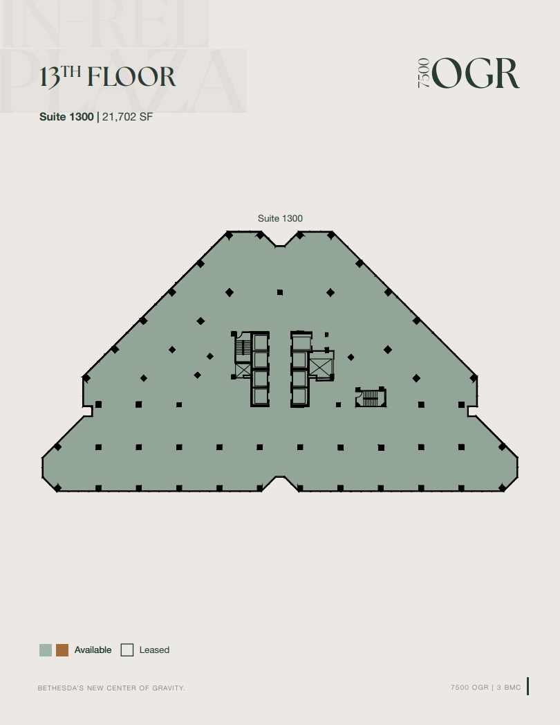 7500 Old Georgetown Rd, Bethesda, MD for lease Floor Plan- Image 1 of 1