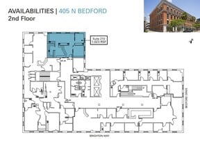 405 N Bedford Dr, Beverly Hills, CA à louer Plan d’étage- Image 1 de 1