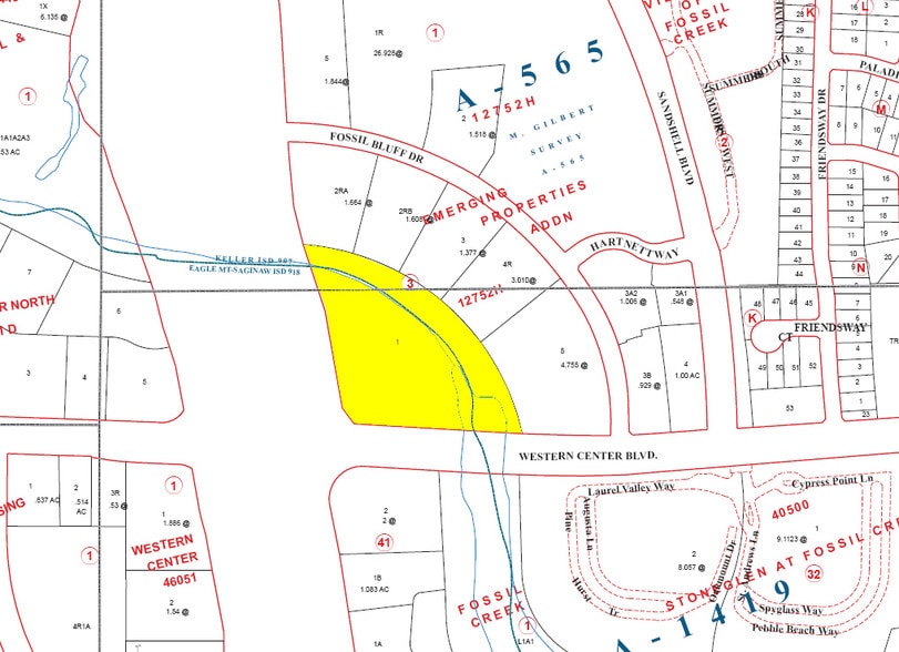 6600 North Fwy, Fort Worth, TX à louer - Plan cadastral - Image 3 de 10