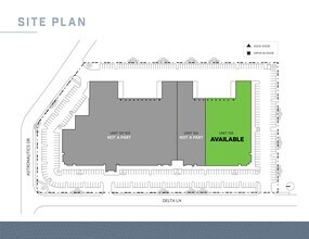 14520 Delta Ln, Huntington Beach, CA à louer Plan de site- Image 1 de 2