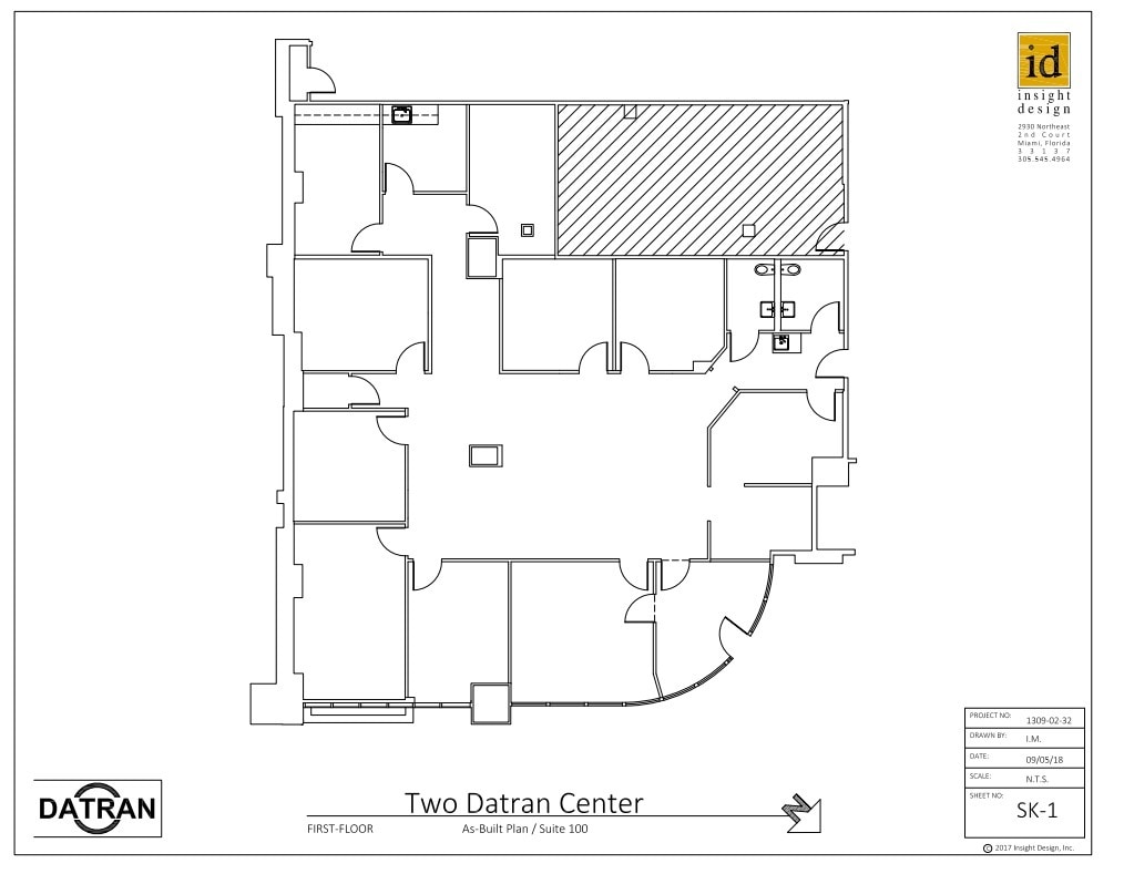 9130 S Dadeland Blvd, Miami, FL à louer Plan d  tage- Image 1 de 1