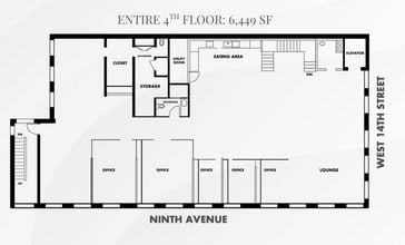 400 W 14th St, New York, NY à louer Photo intérieure- Image 1 de 7