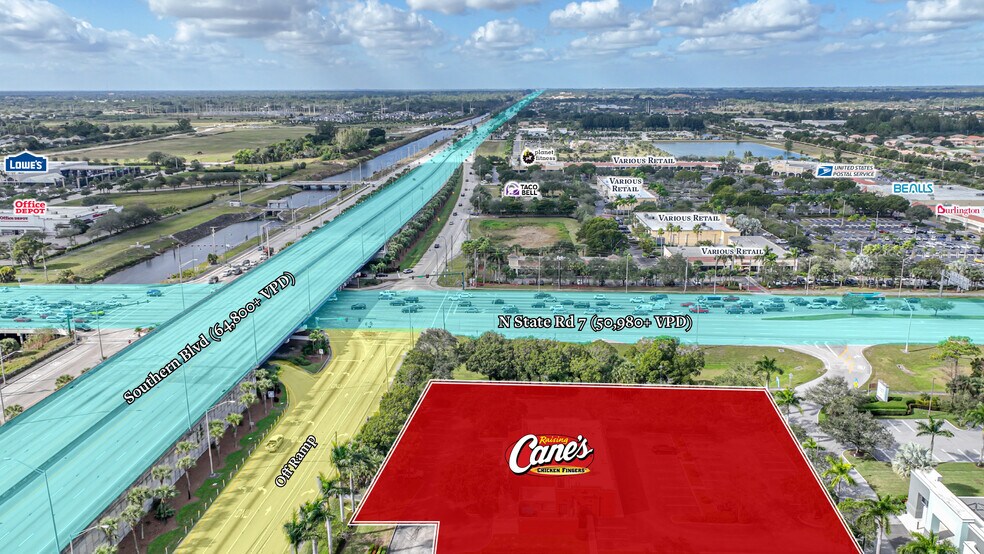 100 N State Road 7, Royal Palm Beach, FL à vendre - Aérien - Image 3 de 5