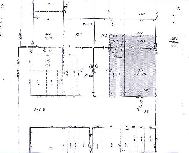 510 S 200 W, Salt Lake City, UT à louer - Plan cadastral - Image 2 de 4