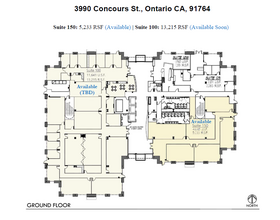 3990 Concours, Ontario, CA à louer Plan d  tage- Image 1 de 1