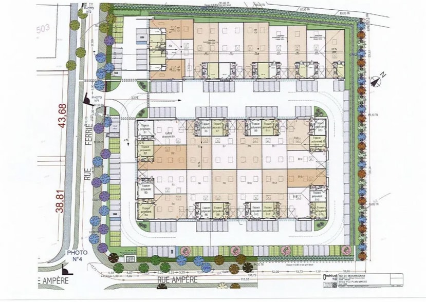 Flex in Ennery for lease - Site Plan - Image 1 of 1